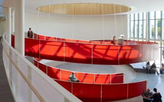 The Ed Roberts Campus is a nationally-recognized model of universal design in the San Francisco Bay Area, exemplifying design addressing a social justice issue.